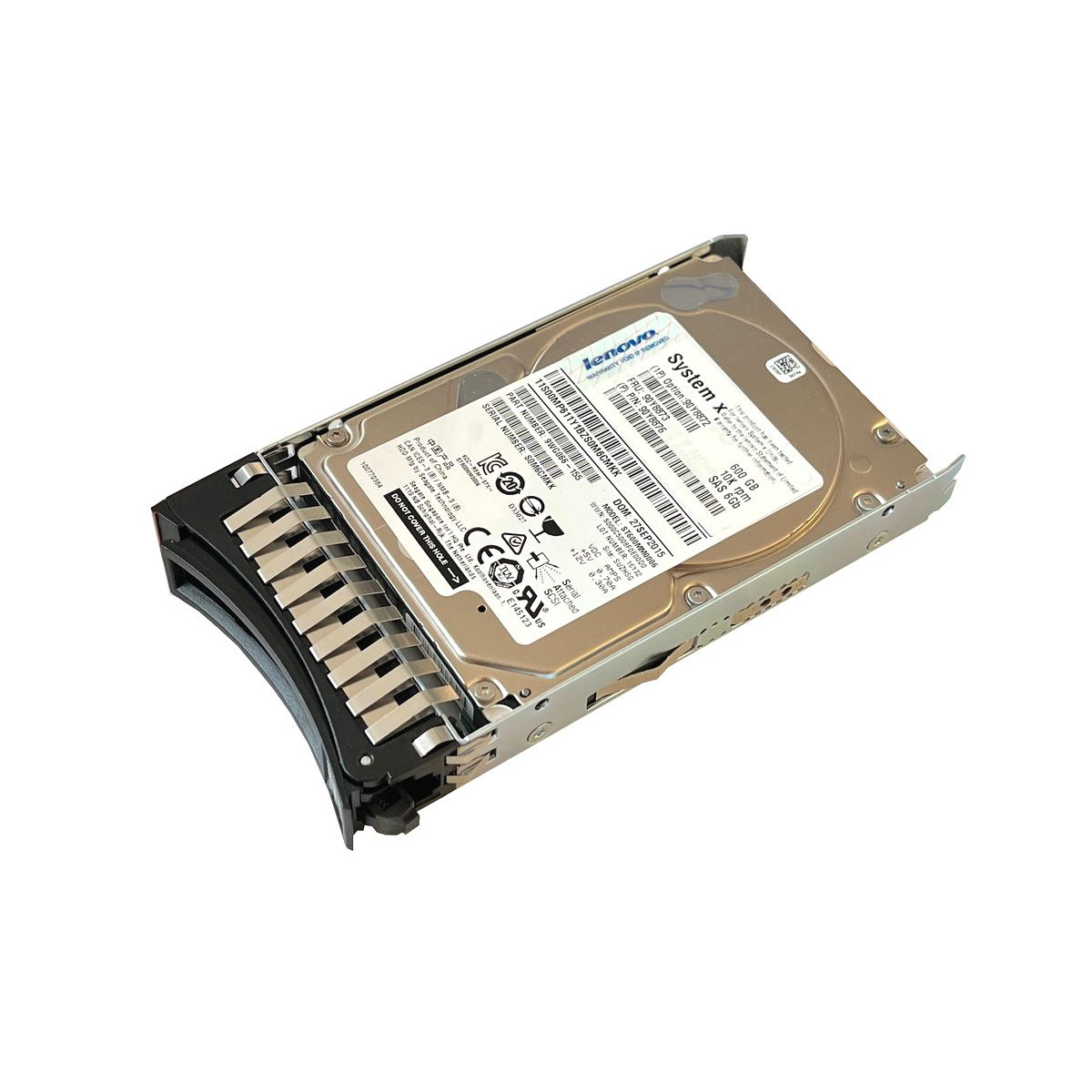 DYSK IBM LENOVO 600GB SAS 6G 10K 2,5 RAMKA ST600MM0006 9WG066-155 90Y8876