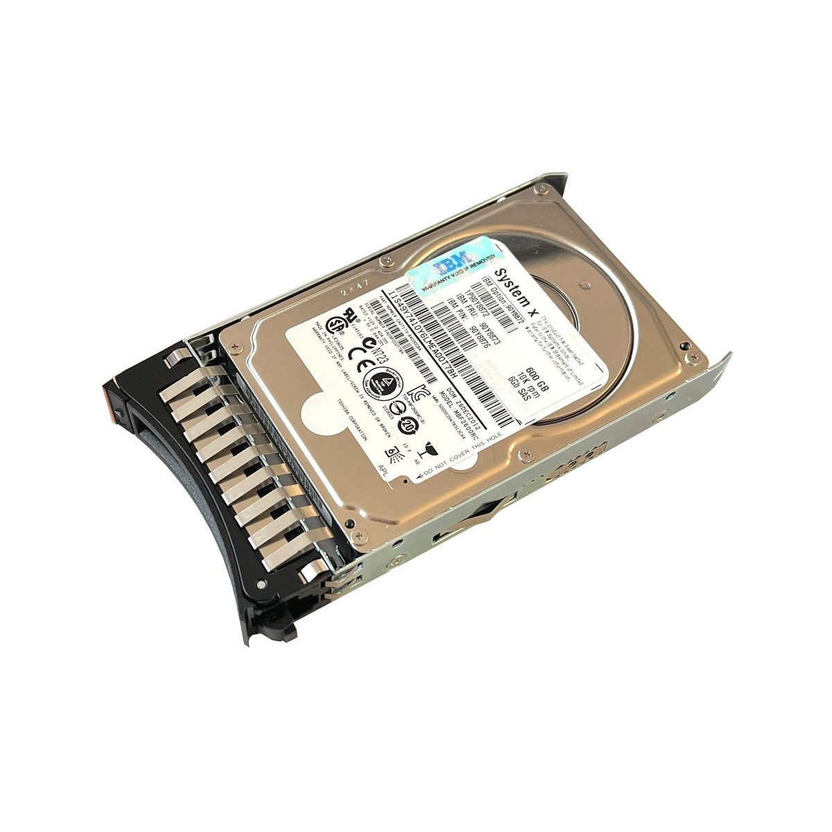 DYSK IBM LENOVO 600GB SAS 6G 10K 2,5 RAMKA MBF2600RC 90Y8876