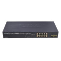 SWITCH PLANET GS-4210-8P2S 8x1GB PoE 2xSFP VLAN