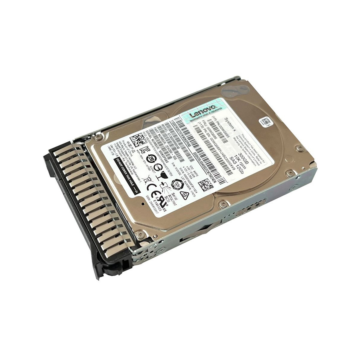 DYSK IBM LENOVO 300GB SAS 12G 10K 2,5 RAMKA ST300MM0048 00WG685