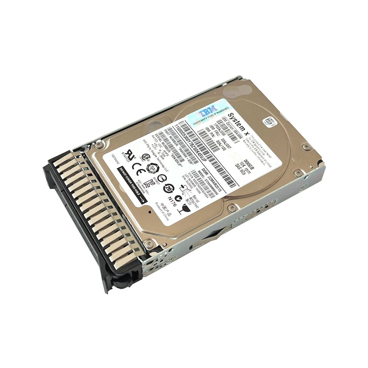 DYSK IBM LENOVO 300GB SAS 6G 10K 2,5 RAMKA ST300MM0006 00AJ097 00AJ100