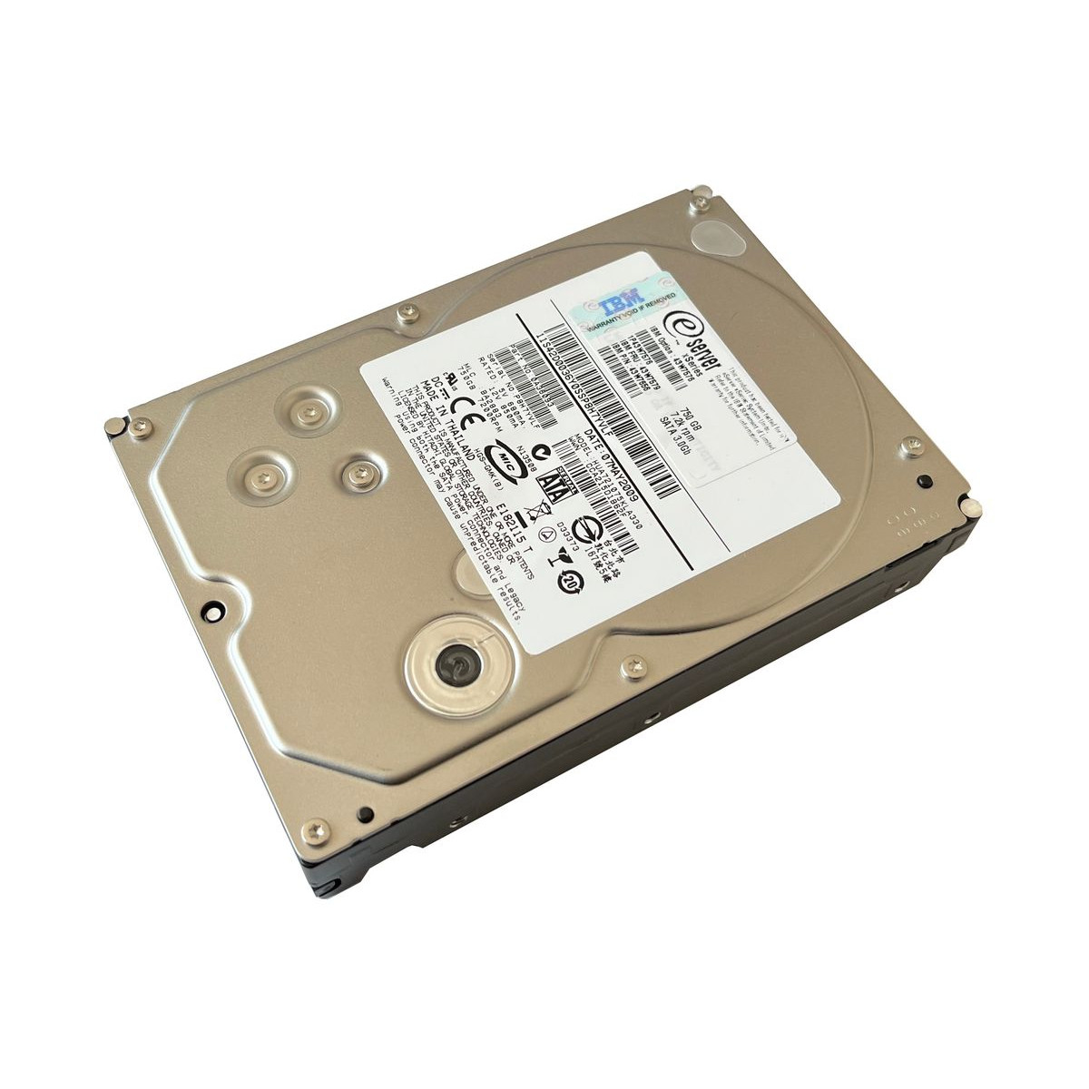 DYSK IBM 750GB SATA 3G 7.2K 3,5 HUA721075KLA330 43W7579 43W7656 0A3609