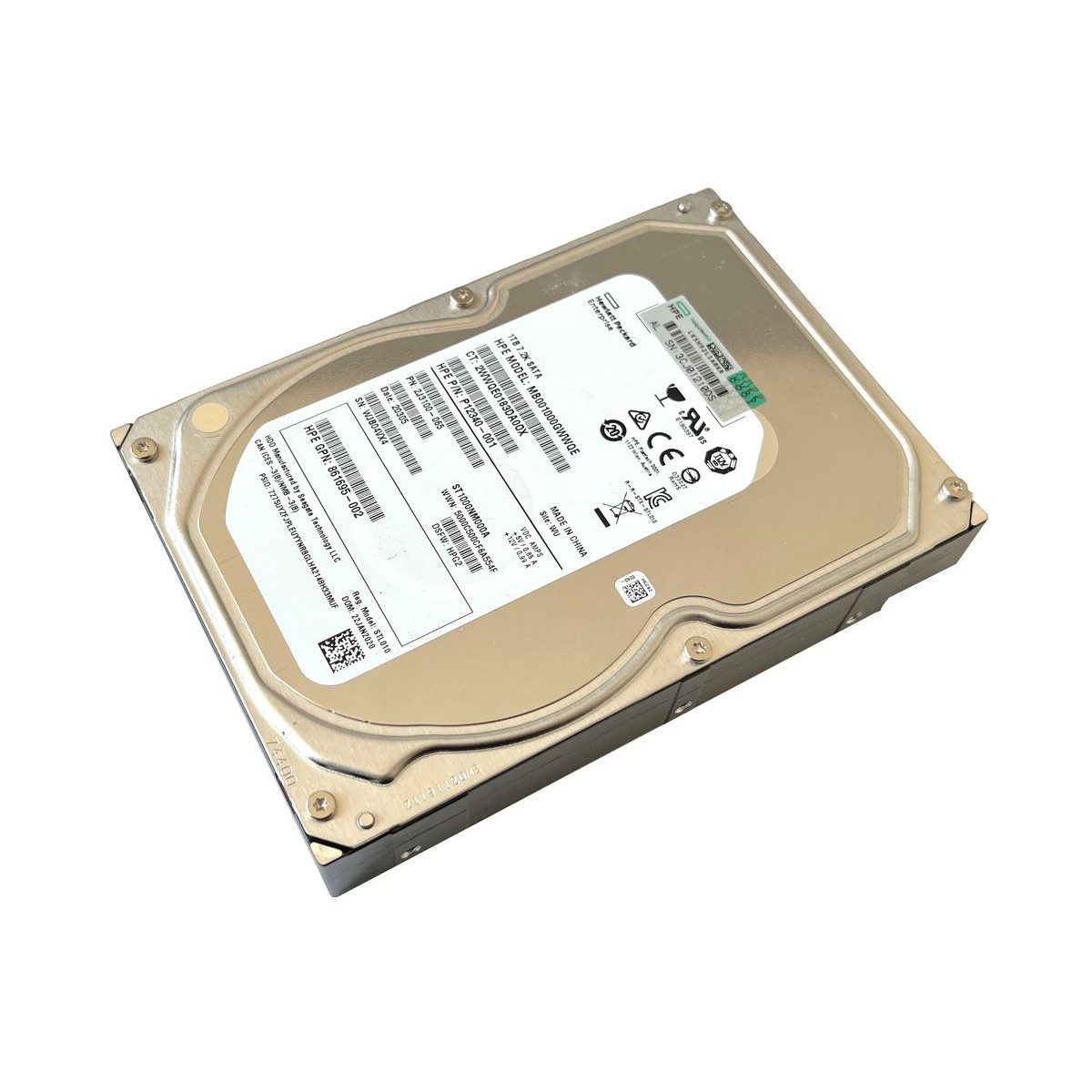 DYSK HP 1TB SATA 6G 7.2K 3,5 MB001000GWWQE 861695-002 P12340-001 2J3100-065