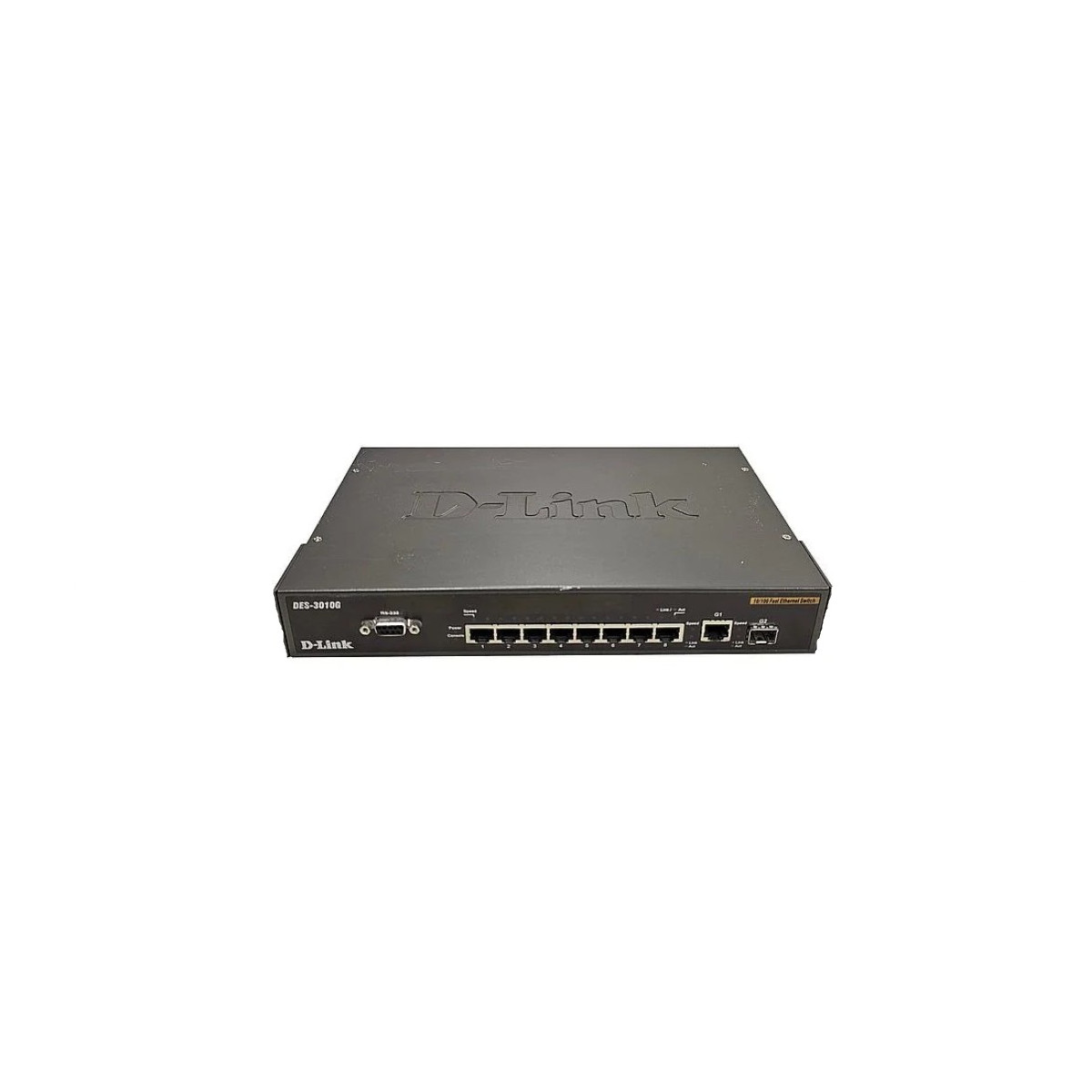 SWITCH D-LINK DES-3010G 8x10/100 1xSFP 1x1GB RJ-45 1xRS-232 VLAN