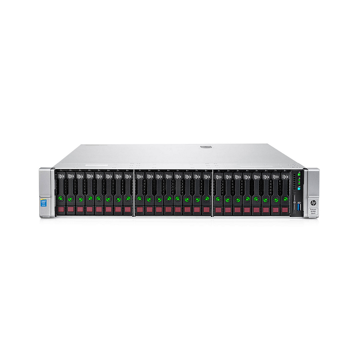 HPE DL380 GEN9 E5-2620v3 32GB 2x600GB SAS 6x1.2TB SAS 2PSU P440AR ILO4 STD