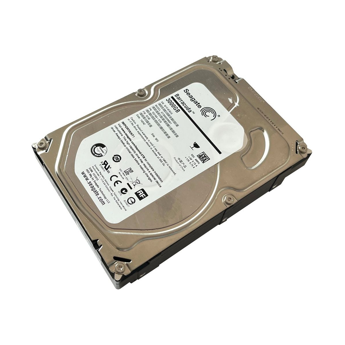 DYSK SEAGATE BARRACUDA 3TB SATA 6G 7.2K 3,5 ST3000DM001 1E6166-570