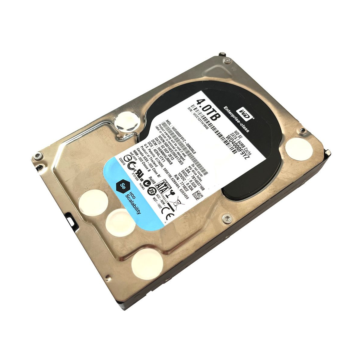DYSK WD SE 4TB SATA 6G 7.2K 3,5 64MB CACHE WD4000F9YZ-09N20L0