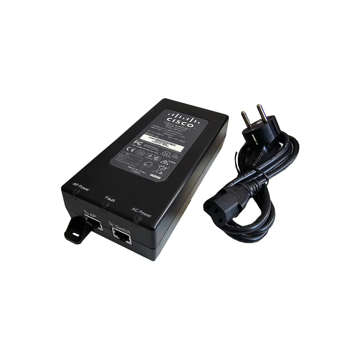 ZASILACZ POE INJEKTOR CISCO 2xLAN DPSN-35FB A 56V 0.55A