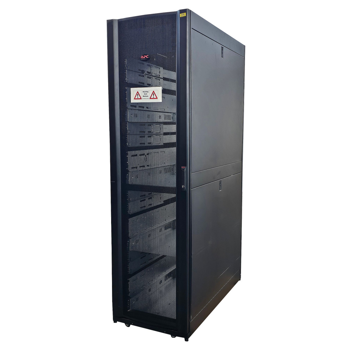 DUŻA SZAFA SERWEROWA APC AR3305 19' 45U 600x1200 4xPÓŁKA KLUCZ ZŁOŻONA DUŻA SZAFA SERWEROWA APC AR3305 19' 45U 600x1200 4xPÓŁKA KLUCZ ZŁOŻONA