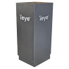 SZAFA DO BIURA iEYE GENERAL 2xPÓŁKA LISTWA PDU PODŚWIETLENIE 600x530x133MM
