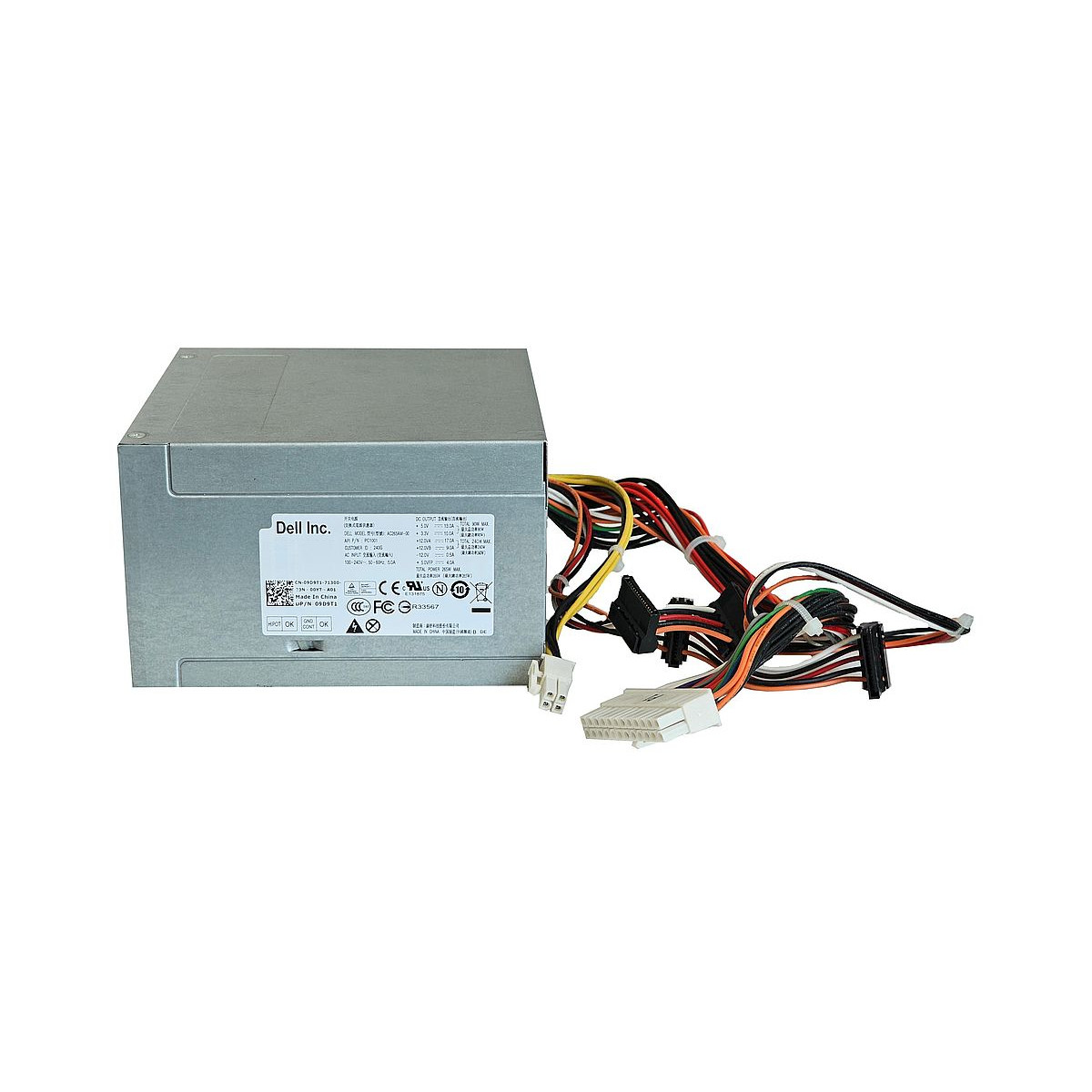 ZASILACZ 265W DELL PRECISION T1600 MT DELL OPTIPLEX 390 790 990 MT 09D9T1 ZASILACZ 265W DELL PRECISION T1600 MT DELL OPTIPLEX 390 790 990 MT 09D9T1