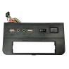 FRONT PANEL OBUDOWA TAKE ME LENS 400W SIMPLE 2xUSB 2xAUDIO LED POWER