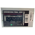 ZASILACZ 400W MODECOM FEEL 400 ATX 12V 2.2 1xSATA 2xMOLEX 1x24-PIN 1x4-PIN ZASILACZ 400W MODECOM FEEL 400 ATX 12V 2.2 1xSATA 2xMOLEX 1x24-PIN 1x4-PIN