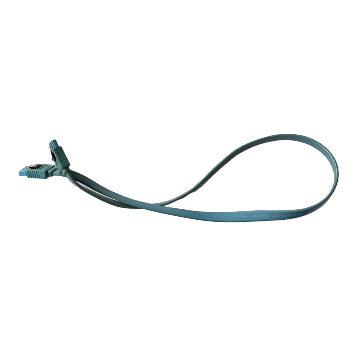 KABEL SATA PROSTY NA SATA PROSTY NIEBIESKI 45CM E322903