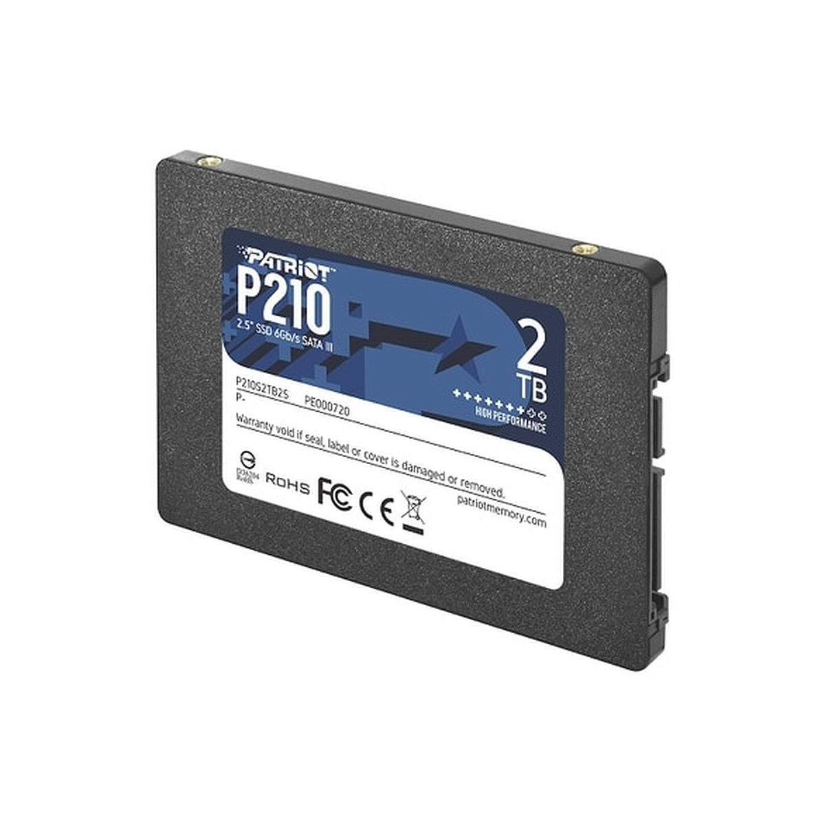 NOWY DYSK PATRIOT P210 2TB SSD SATA 6G 2,5 P210S2TB25 NOWY DYSK PATRIOT P210 2TB SSD SATA 6G 2,5 P210S2TB25