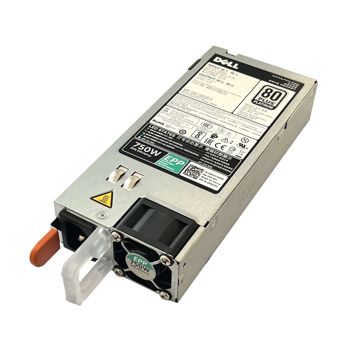 ZASILACZ 750W DELL POWEREDGE R640 R730 R730XD 80 PLUS PLATINUM 05RHVV ZASILACZ 750W DELL POWEREDGE R640 R730 R730XD 80 PLUS PLATINUM 05RHVV