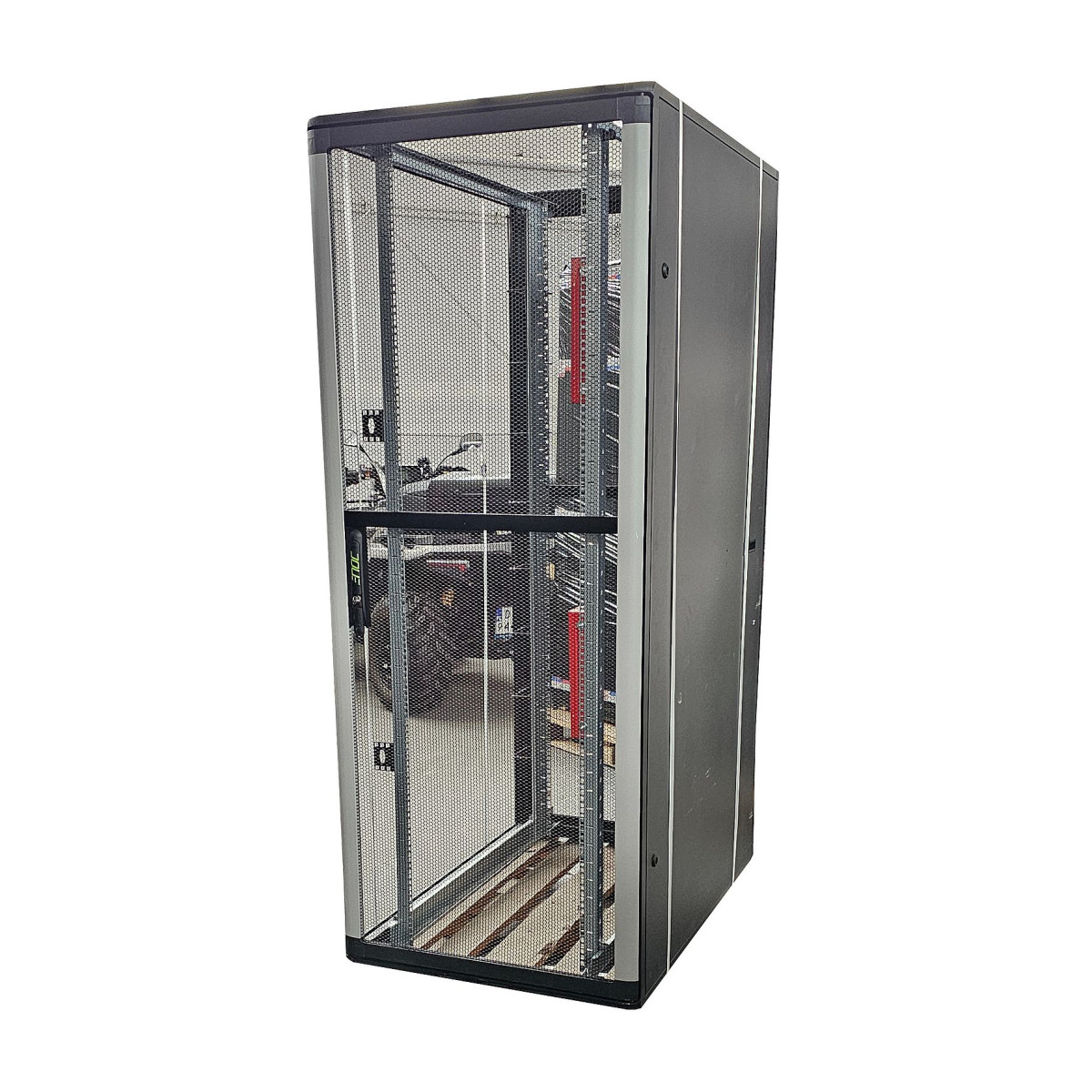 DUŻA SZAFA RACK SERWEROWA ENOC 19'' 42U 800x1200 2xKLUCZ SZYNY ZŁOŻONA DUŻA SZAFA RACK SERWEROWA ENOC 19'' 42U 800x1200 2xKLUCZ SZYNY ZŁOŻONA