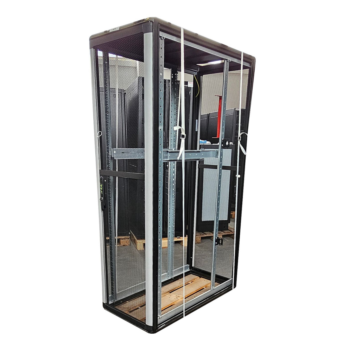 DUŻA SZAFA RACK SERWEROWA ENOC 19'' 42U 600x1200 3xKLUCZ SZYNY ZŁOŻONA DUŻA SZAFA RACK SERWEROWA ENOC 19'' 42U 600x1200 3xKLUCZ SZYNY ZŁOŻONA