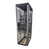 DUŻA SZAFA RACK SERWEROWA ENOC 19'' 42U 600x1200 3xKLUCZ SZYNY ZŁOŻONA