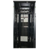 SZAFA RACK SERWEROWA APC AR3300 19'' 42U 600x1200 KLUCZ 2xORGANIZER ZŁOŻONA