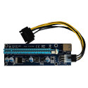 RISER SAVIO AK-36 PCIe x1 PCIe x16 USB 3.0 KABEL 6PIN SATA RISER SAVIO AK-36 PCIe x1 PCIe x16 USB 3.0 KABEL 6PIN SATA