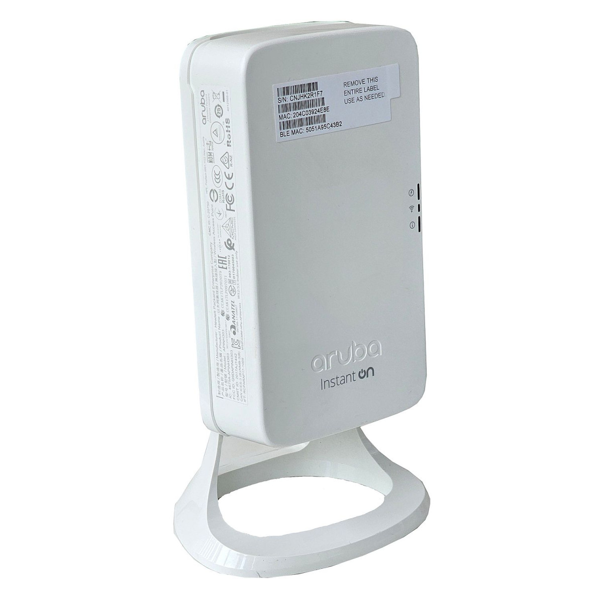 ACCESS POINT HP ARUBA APINH303 3x1GB POE WiFi 5 802.11ac 867Mbps 2x2 MIMO ACCESS POINT HP ARUBA APINH303 3x1GB POE WiFi 5 802.11ac 867Mbps 2x2 MIMO
