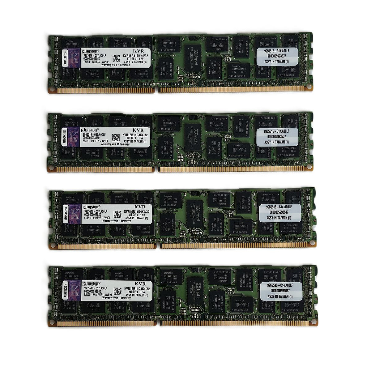 PAMIĘCI KINGSTON 32GB KIT 4x8GB 2Rx4 PC3-12800R KVR16R11D4K4/32 PAMIĘCI KINGSTON 32GB KIT 4x8GB 2Rx4 PC3-12800R KVR16R11D4K4/32