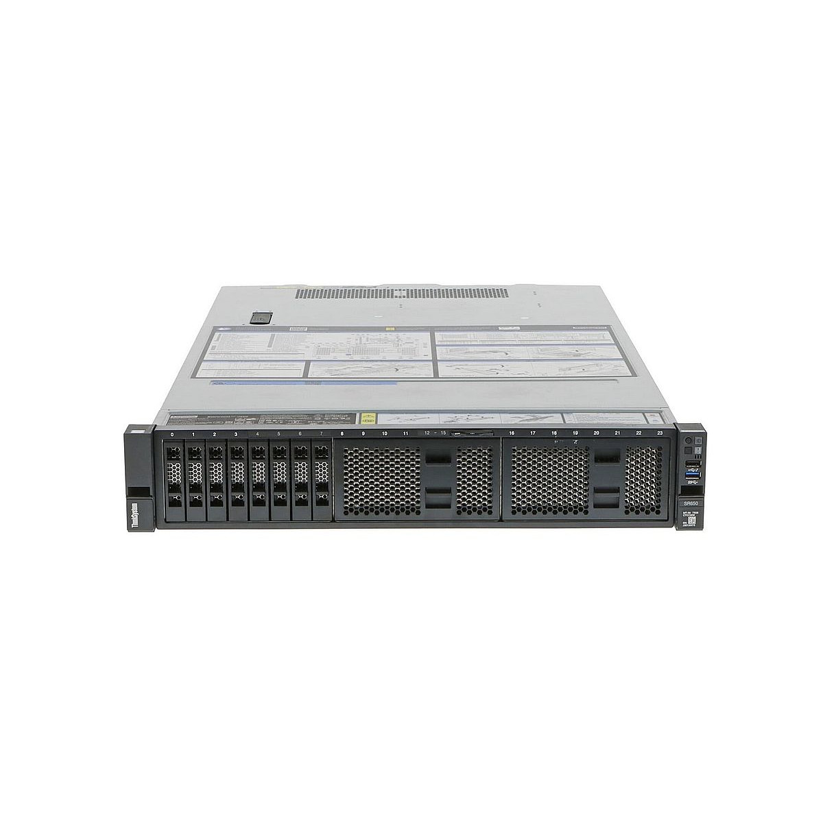 LENOVO THINKSYSTEM SR650 2x8-CORE SILVER 4110 256GB 0xHDD 2xPSU 930-8i 2GB LENOVO THINKSYSTEM SR650 2x8-CORE SILVER 4110 256GB 0xHDD 2xPSU 930-8i 2GB