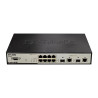ZARZĄDZANY SWITCH D-LINK DGS-3200-10 8x1GB 2xSFP VLAN CICHA PRACA