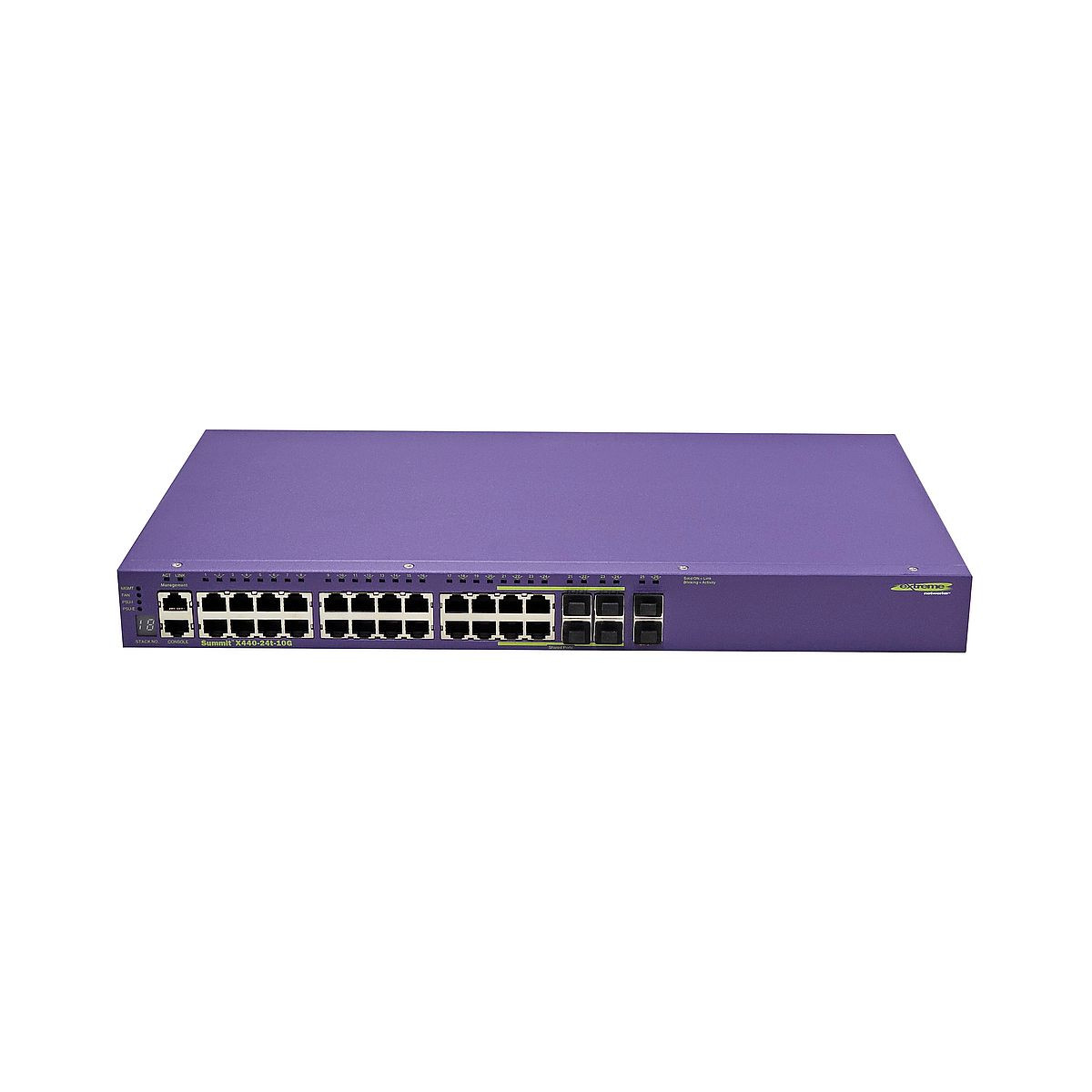 SWITCH EXTREME NETWORKS SUMMIT X440-24T-10G 24x1GB 4xSFP 2x10GB SFP+ VLAN SWITCH EXTREME NETWORKS SUMMIT X440-24T-10G 24x1GB 4xSFP 2x10GB SFP+ VLAN