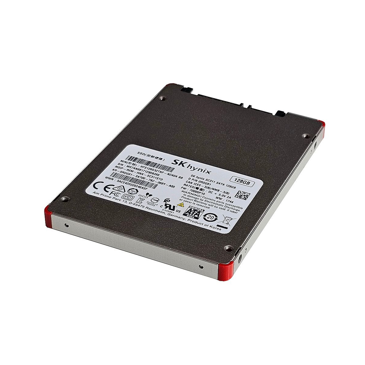 DYSK DELL HYNIX SC311 128GB SSD SATA 6G 2.5 0RDG81 MS7AN68171250B268