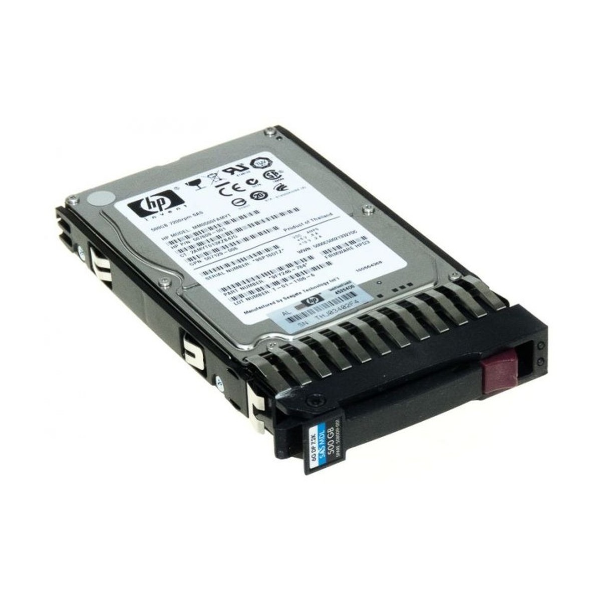 HP 500GB SAS 7.2K 6G 2,5 RAMKA 605832-001