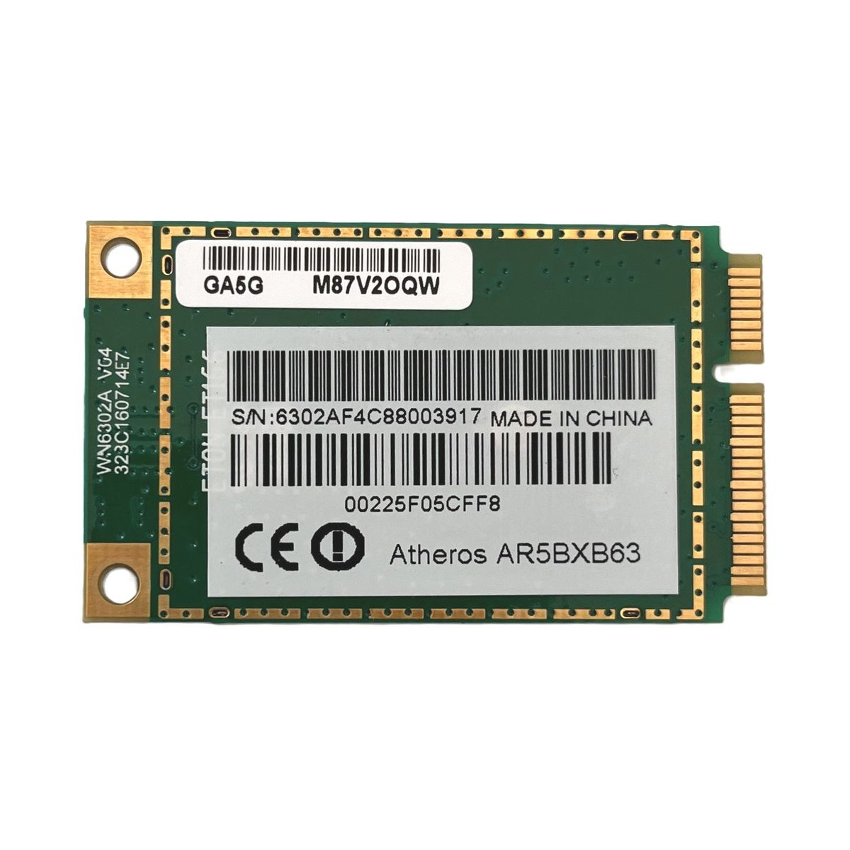 KARTA WiFi ATHEROS AR5BXB63 802.11b/g 2,4GHz 54Mbps miniPCI KARTA WiFi ATHEROS AR5BXB63 802.11b/g 2,4GHz 54Mbps miniPCI