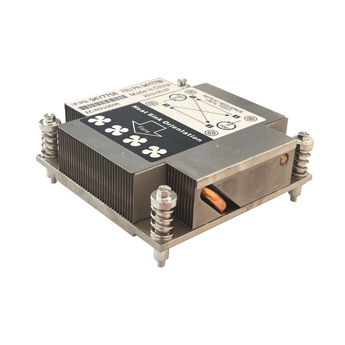 RADIATOR HEATSINK IBM SYSTEM x3630 M3 90x90MM 94Y7758 99Y7759