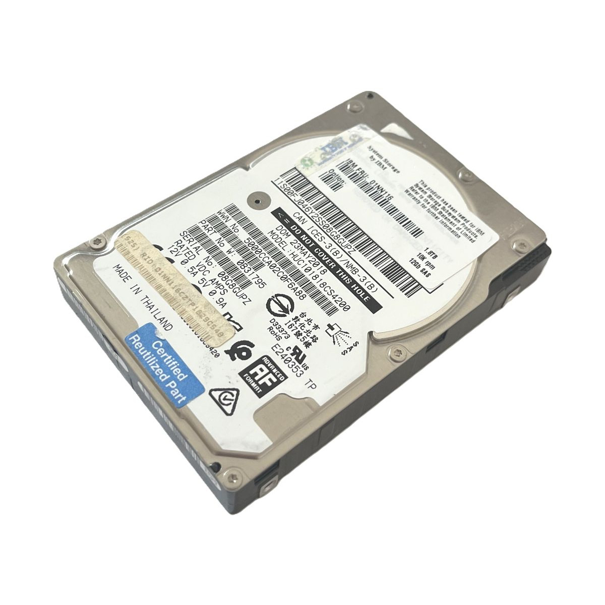 DYSK IBM HGST 1.8TB SAS 12G 10K 2,5 HUC101818CS4200 0B31795 01NN116 DYSK IBM HGST 1.8TB SAS 12G 10K 2,5 HUC101818CS4200 0B31795 01NN116