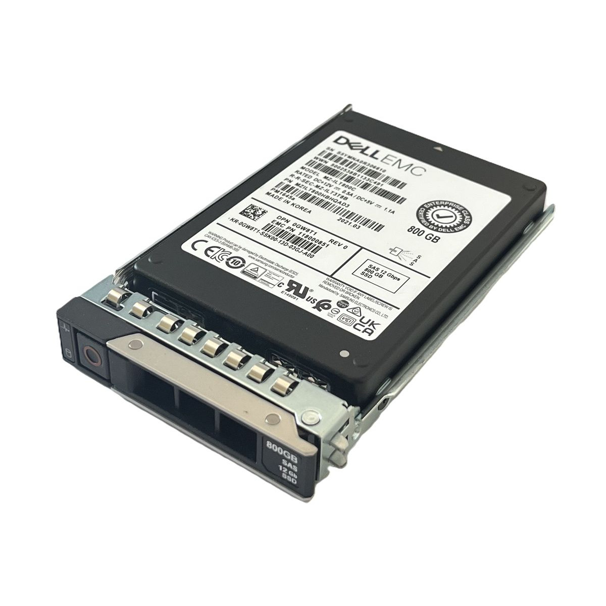 DYSK DELL EMC SAMSUNG PM1645a 800GB SSD SAS 12G 2,5 MZ-ILT800C 0GW8T1 DYSK DELL EMC SAMSUNG PM1645a 800GB SSD SAS 12G 2,5 MZ-ILT800C 0GW8T1