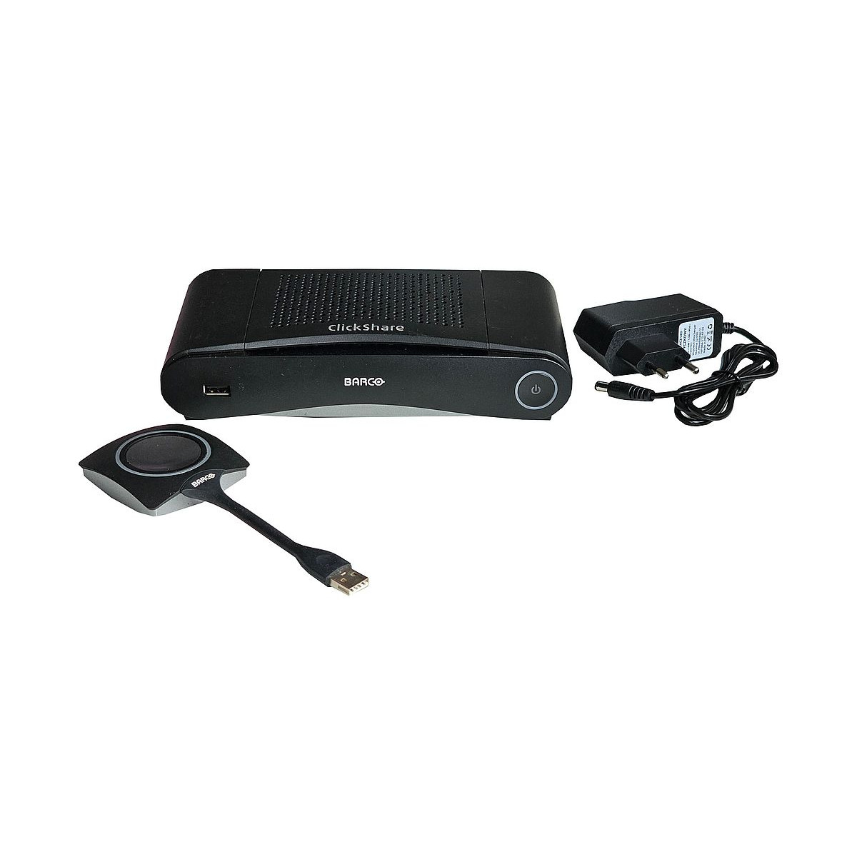 SYSTEM PREZENTACYJNY BARCO CLICKSHARE CS-100 HDMI USB PRZYCISK ZASILACZ SYSTEM PREZENTACYJNY BARCO CLICKSHARE CS-100 HDMI USB PRZYCISK ZASILACZ
