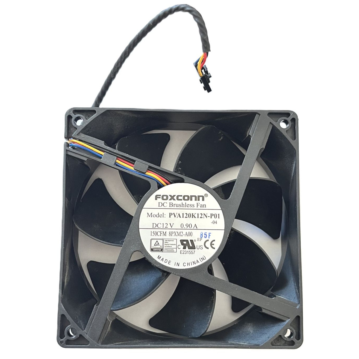 WENTYLATOR FOXCONN DELL T5820 T7910 PVA120K12N-P01 120x120 4-PIN 08PXM2 WENTYLATOR FOXCONN DELL T5820 T7910 PVA120K12N-P01 120x120 4-PIN 08PXM2