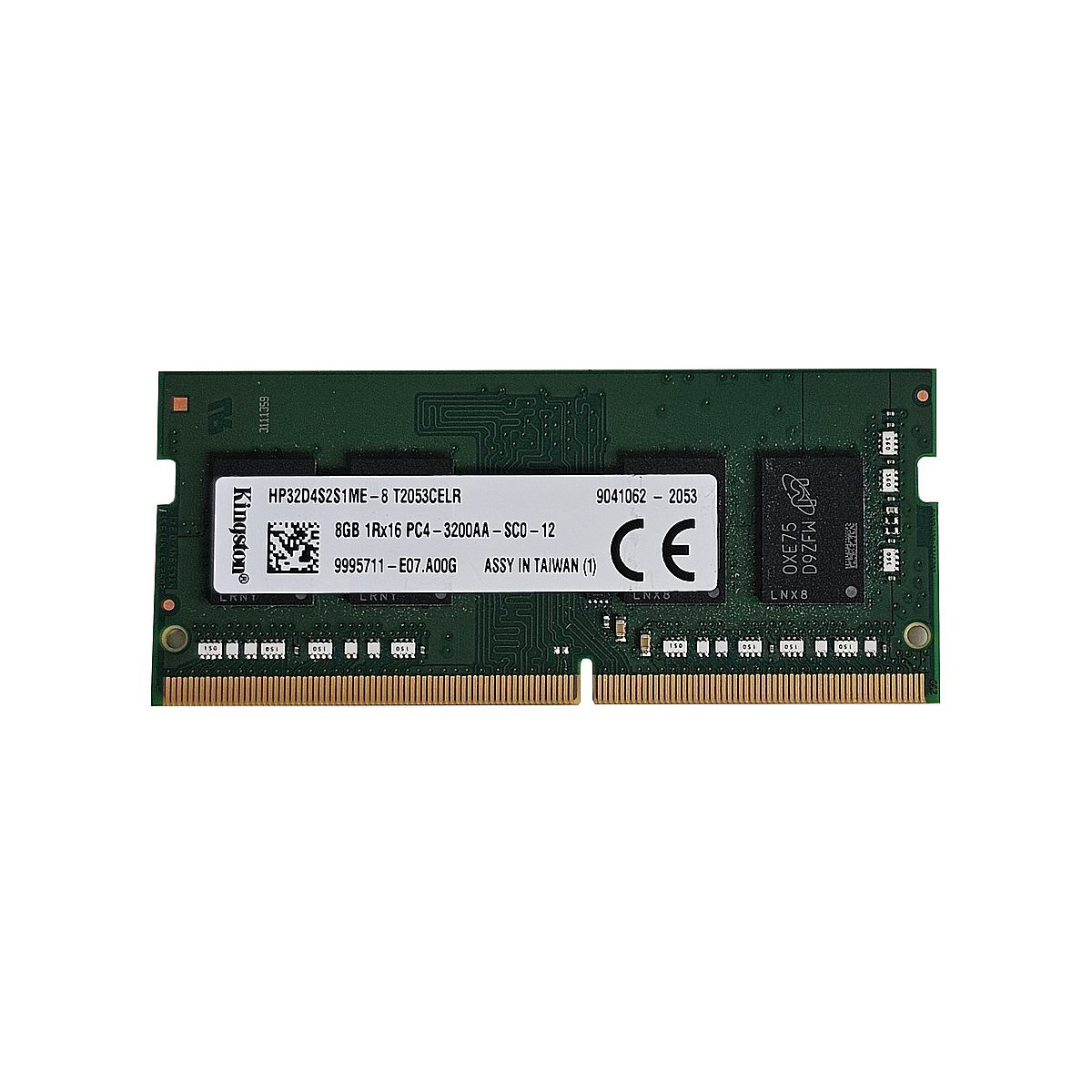 KINGSTON 8GB 1Rx8 PC4-3200 SODIMM HP32D4S2S1ME-8 9995711-E07.A00G