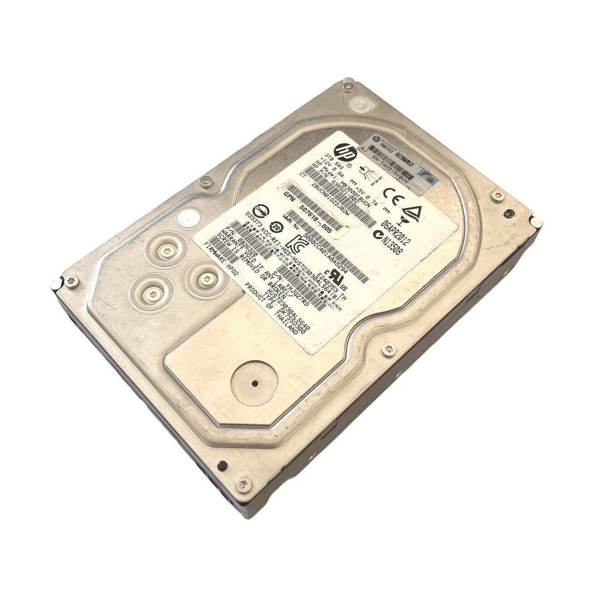 DYSK HP 3TB SAS 6G 7.2K 3,5 GEN8 GEN9 MB3000FBUCN 638521-002 507618-005 DYSK HP 3TB SAS 6G 7.2K 3,5 GEN8 GEN9 MB3000FBUCN 638521-002 507618-005