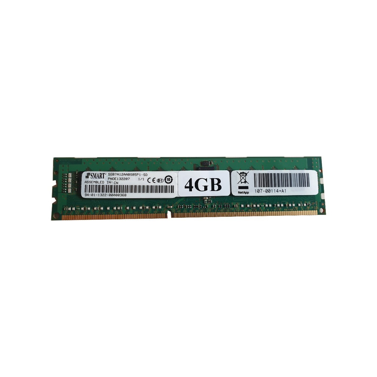 NETApp 4GB DDR3 PC3L-8500R ECC RDIMM 107-00114+A1