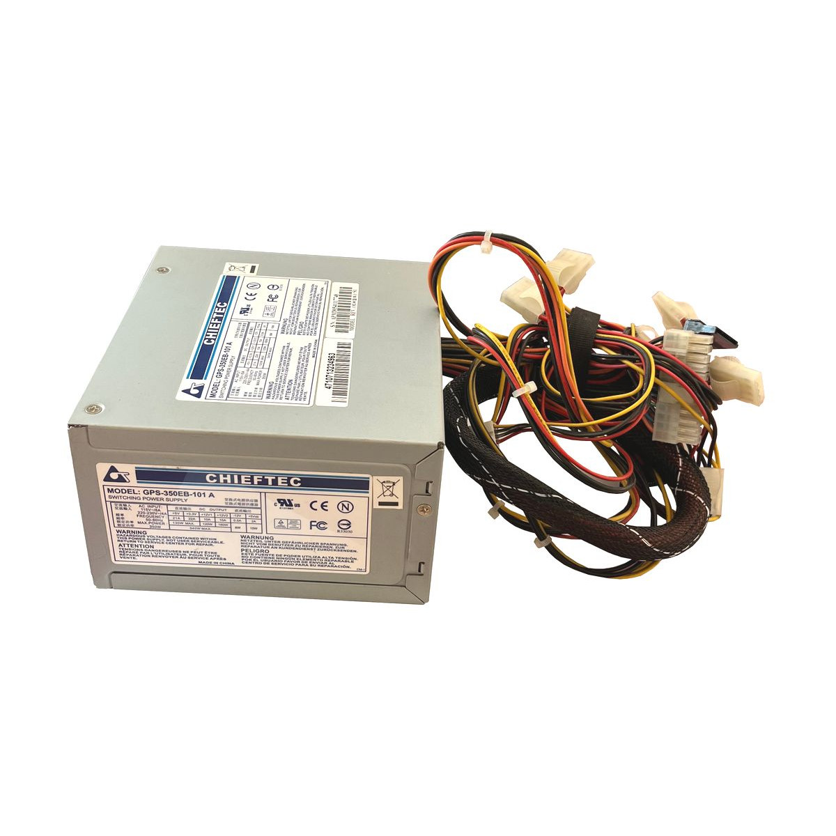 ZASILACZ CHIEFTEC 350W GPS-350EB-101 A ATX ZASILACZ CHIEFTEC 350W GPS-350EB-101 A ATX
