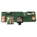 FRONT PANEL BOARD I/O 1xUSB 2.0 1xAUDIO FUJITSU LIFEBOOK A659 DAFH9RTB6A0
