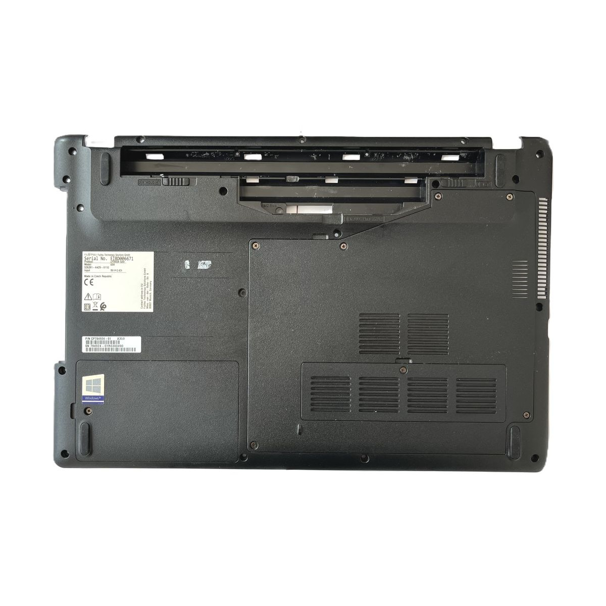 OBUDOWA DOLNA KLAPA FUJITSU LIFEBOOK A359 A659 EAFH9004010 OBUDOWA DOLNA KLAPA FUJITSU LIFEBOOK A359 A659 EAFH9004010
