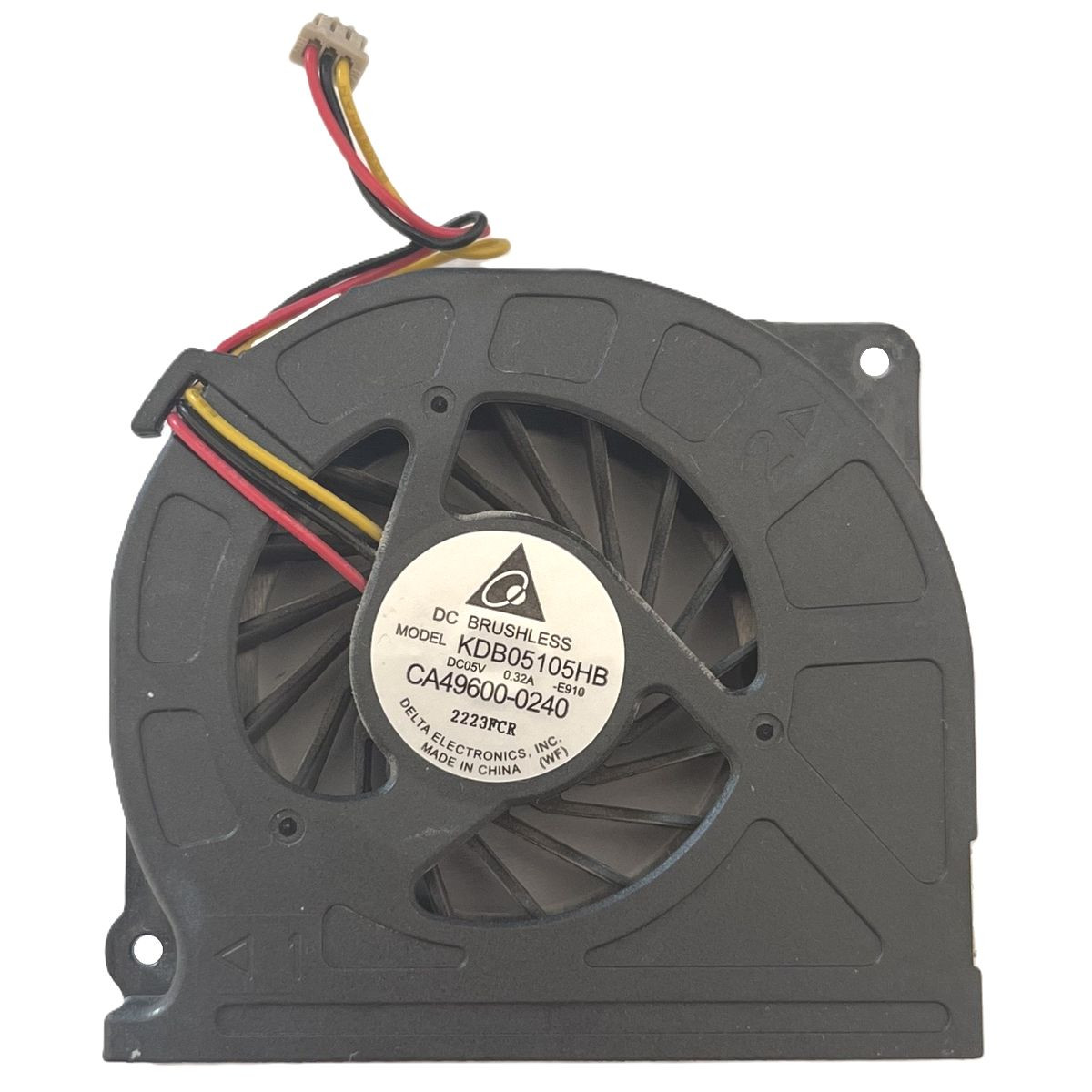 WENTYLATOR WIATRAK DELTA DC 5V 0.32A 60x55MM KDB05105HB CA49600-0240 WENTYLATOR WIATRAK DELTA DC 5V 0.32A 60x55MM KDB05105HB CA49600-0240