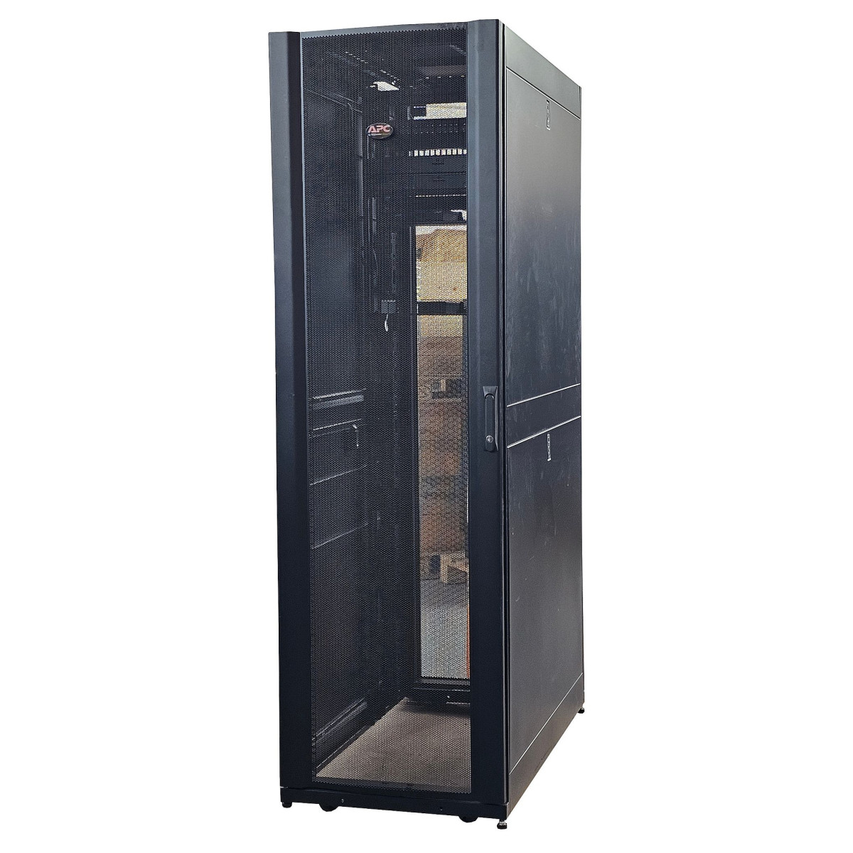 SZAFA RACK SERWEROWA APC AR3300 19'' 42U 600x1200 2xORGANIZER PATCH PANEL SZAFA RACK SERWEROWA APC AR3300 19'' 42U 600x1200 2xORGANIZER PATCH PANEL