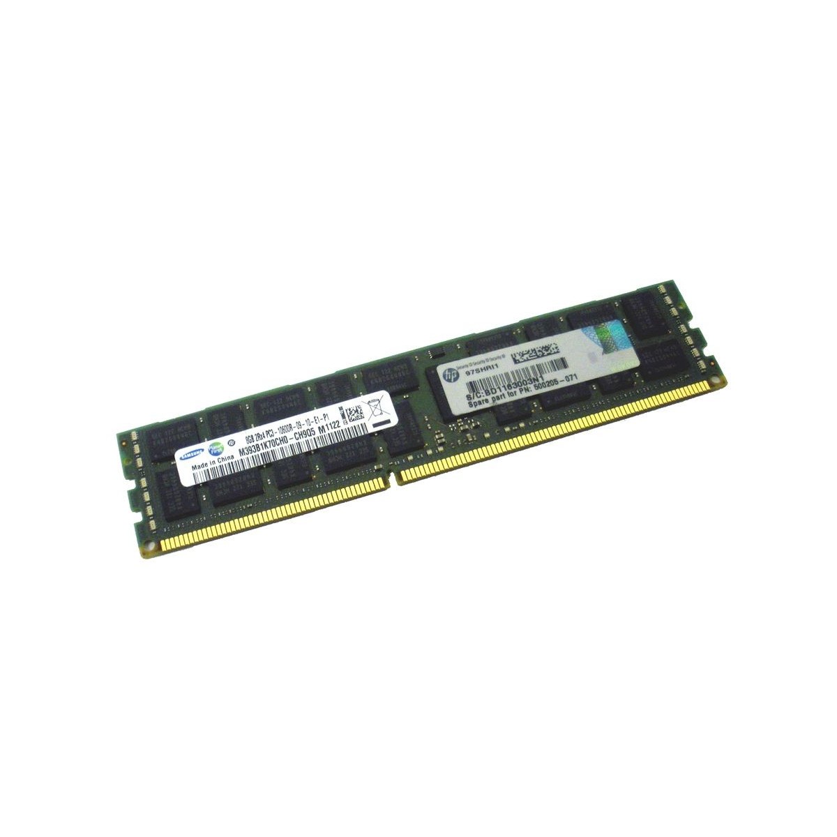 HP SAMSUNG 8GB 2Rx4 PC3-10600R G6-G7 500205-071