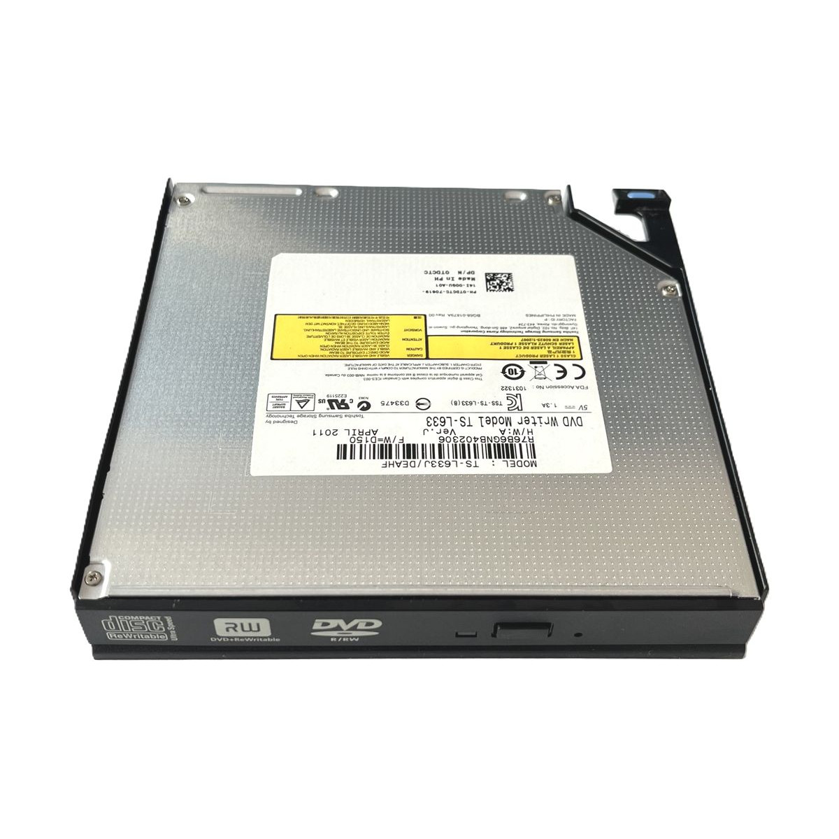 NAGRYWARKA NAPĘD DVD-RW SLIM SATA DELL TOSHIBA TS-L633J/DEAHF 0TDCTC