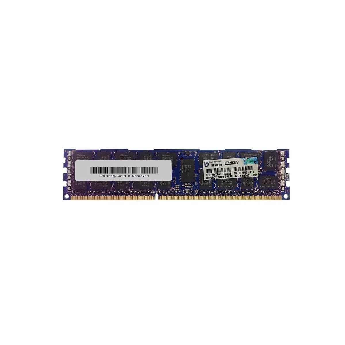 HP 8GB 2Rx4 PC3L-10600R PROLIANT G8 647650-171