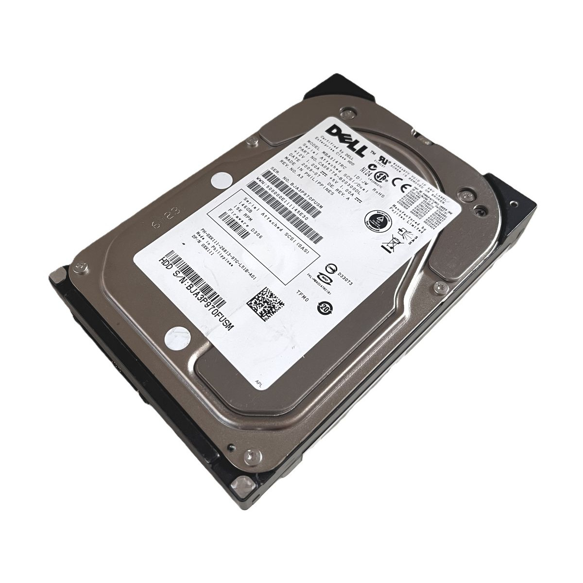 DYSK DELL 146GB SAS 3G 16MB CACHE 15K 3,5 MBA3147RC 0XK111 XK111 DYSK DELL 146GB SAS 3G 16MB CACHE 15K 3,5 MBA3147RC 0XK111 XK111